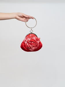 Vintage x Red Rose Clutch