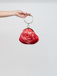 Vintage x Red Rose Clutch