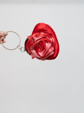 Load image into Gallery viewer, Vintage x Red Rose Clutch