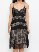 Load image into Gallery viewer, BCBG x Black, Nude Lace Dress (S)