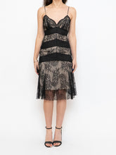 Load image into Gallery viewer, BCBG x Black, Nude Lace Dress (S)