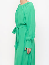 Load image into Gallery viewer, Modern x HM Green Long-Sleeve Belted Dress (XS-M)