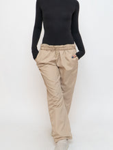 Load image into Gallery viewer, Vintage x Beige Baggy Track Pant (S, M)