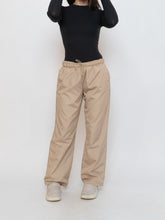 Load image into Gallery viewer, Vintage x Beige Baggy Track Pant (S, M)