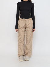 Load image into Gallery viewer, Vintage x Beige Baggy Track Pant (S, M)