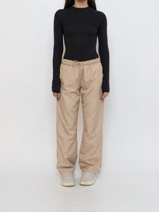 Vintage x Beige Baggy Track Pant (S, M)