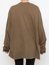 Load image into Gallery viewer, Vintage x Made in Canada x Faded Brown Long Sleeve Tee (XS-XL)