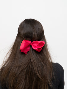 Modern x Hot Pink Bow Clip