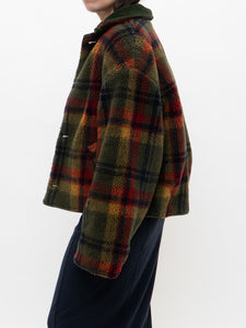 Vintage x PARIS SPORT CLUB Fleece, Corduroy Reversible Jacket (XS-L)