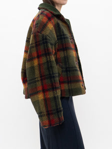 Vintage x PARIS SPORT CLUB Fleece, Corduroy Reversible Jacket (XS-L)