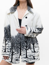 Load image into Gallery viewer, Vintage x Tree Patterned Fleece Jacket (XS-XL)