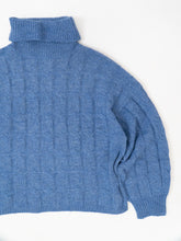 Load image into Gallery viewer, Modern x SYBILLA Blue Knit Turtleneck (XS-XL)
