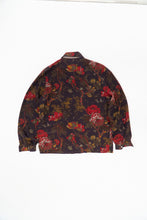 Load image into Gallery viewer, Vintage x Made in Hong Kong x Brown, Red Floral PJ Style Buttonup (XS-M)