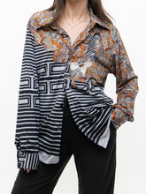 Load image into Gallery viewer, Vintage x 70s Patterned Buttonup ( XS-M)