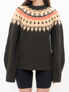 Vintage x A.L.C. Wool, Silk-blend Knit Sweater (XS-M)
