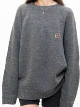 Load image into Gallery viewer, Vintage x Made in Hong Kong x TOMMY HILFIGER Grey Knit Sweater (XS-XL)