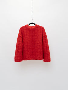 Modern x HM Deadstock Fuzzy Red Sweater (XS-XL)