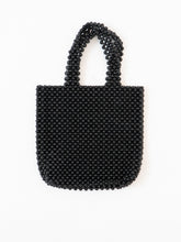 Load image into Gallery viewer, Vintage x Black Beadead Small Handbag