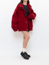 Load image into Gallery viewer, Vintage x Made in Germany x BUGATTI Red Wool Oversized Jacket (XS-XL)