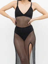 Load image into Gallery viewer, Modern x Black Glitter Net Dress (XS, S)