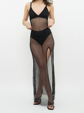 Load image into Gallery viewer, Modern x Black Glitter Net Dress (XS, S)