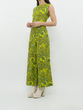 Load image into Gallery viewer, Vintage x 70s Green Patterned Jumpsuit (S)