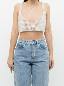 Modern x Pearl Beaded Bra Top (M, 2 Available)