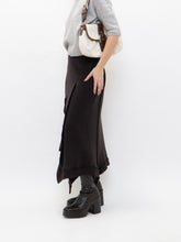 Load image into Gallery viewer, Vintage x SANDWICH Brown Wool Asymetric Knit Skirt (M, L)