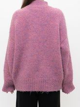 Load image into Gallery viewer, Modern x Speckled Pink Fuzzy Knit Sweater (XS-XL)