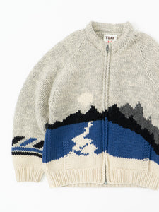 Vintage x TUAK Hand-knit Landscape Cowichan Sweater (S-XL)