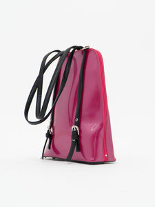Vintage x SONO Pink PVC, Leather Purse