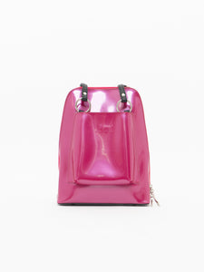 Vintage x SONO Pink PVC, Leather Purse