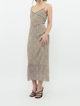 Load image into Gallery viewer, Vintage x SANDWICH Beige, Grey Patterned Dress (S)