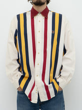 Load image into Gallery viewer, Vintage x TOMMY HILFIGER Cotton Striped Buttonup (L, XL)