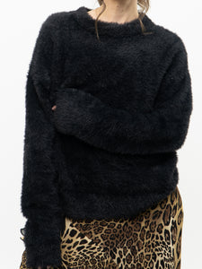 Modern x Fuzzy Black Sweater (S-L)