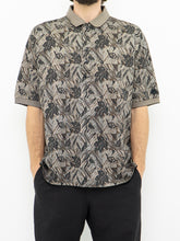 Load image into Gallery viewer, Vintage x Grey Leaf Patterned Golf Shirt (S-XL)
