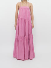 Load image into Gallery viewer, MNG x Pink Ruffle Maxi Dress (XS, S)