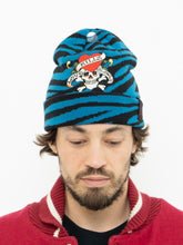 Load image into Gallery viewer, Vintage x ED HARDY Deadstock Blue Patterned Beanie