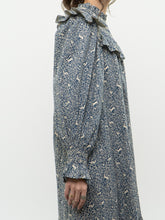 Load image into Gallery viewer, Modern x Blue Etheral Patterned Bohemian Dress (XS, S)