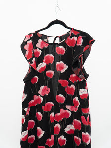 WILFRED x Black Floral Jumpsuit (XL)