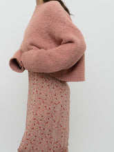 Load image into Gallery viewer, Modern x Pink Fuzzy Cropped Knit Sweater (XS-XL)