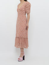 Load image into Gallery viewer, LULUS x Light Pink Floral Maxi Dress (XS, S)