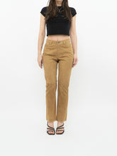 Load image into Gallery viewer, Vintage x RALPH LAUREN Camel Suede Pant (S, M)