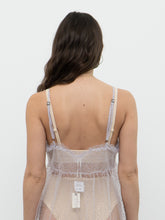 Load image into Gallery viewer, ANTHROPOLOGIE x Lilac Sheer Dotted Dress (M)