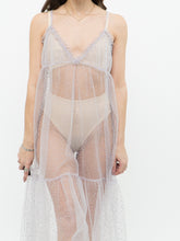 Load image into Gallery viewer, ANTHROPOLOGIE x Lilac Sheer Dotted Dress (M)