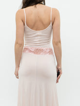 Load image into Gallery viewer, Vintage x Made in USA x YAYA Pink Fitted Cotton Lace Dress (XS)