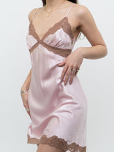 Load image into Gallery viewer, Vintage x Baby Pink, Brown Silk Slip Dress (M)