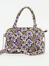 Load image into Gallery viewer, Vintage x VERA BRADLEY Purple Patterned Quilted Purse