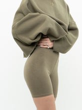 Load image into Gallery viewer, SKIMS x Olive Green Biker Shorts (XS)