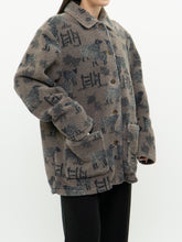 Load image into Gallery viewer, Vintage x WOOLRICH Lined Sheep Pattern Fleece (L)